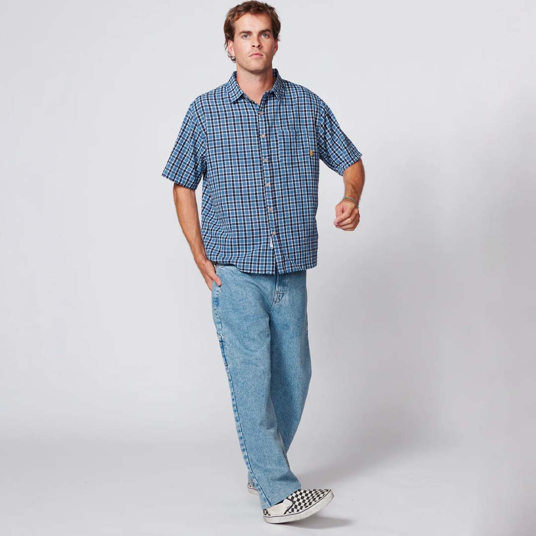 Dennis SS Shirt | Blue