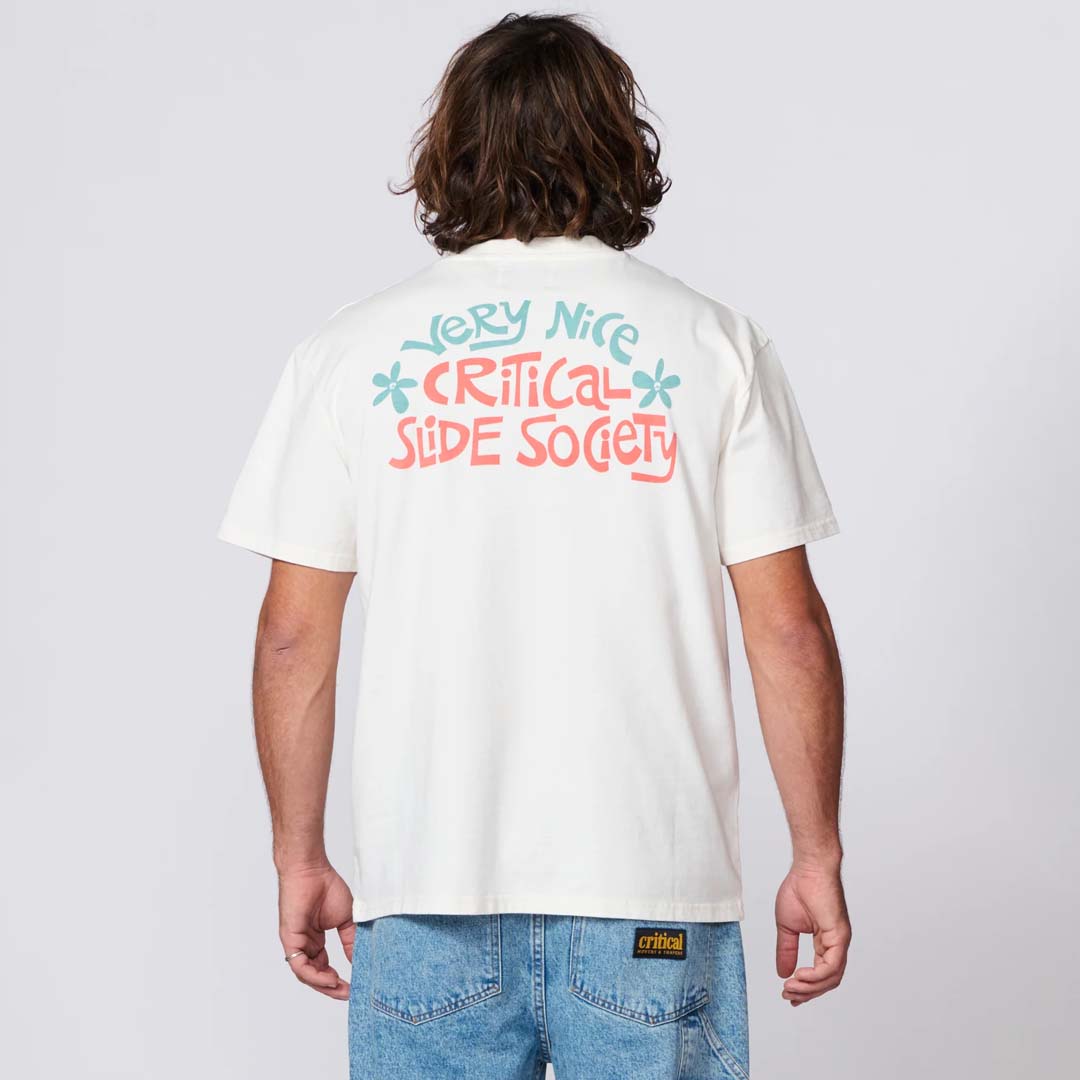 Very Nice Tee | Vintage White