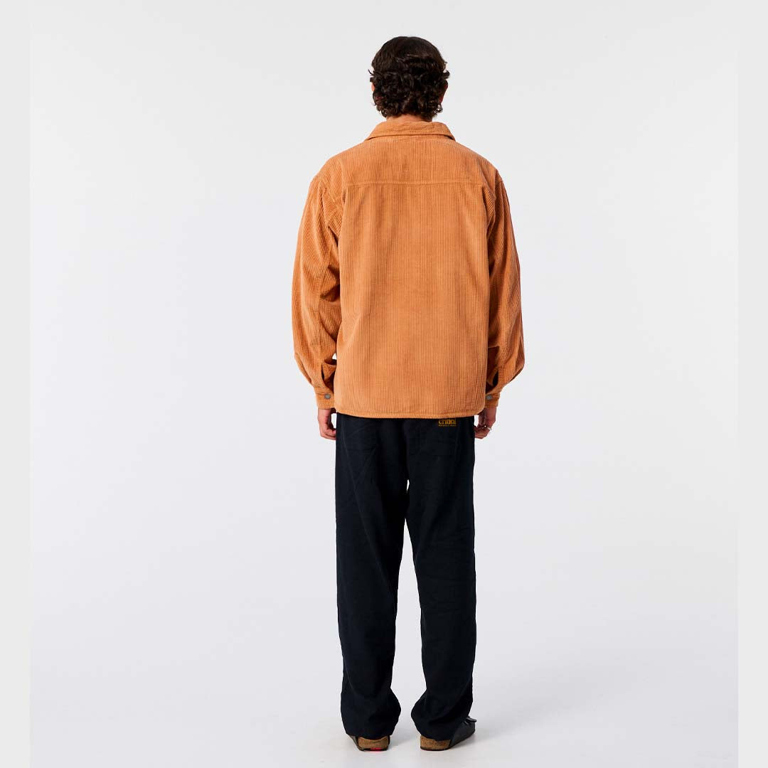Surface Cord Shirt | Terracotta