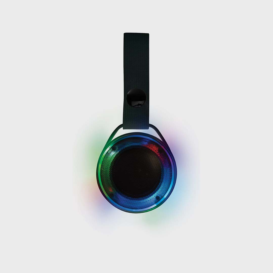 LIGHT UP BLUETOOTH SPEAKER | BLACK