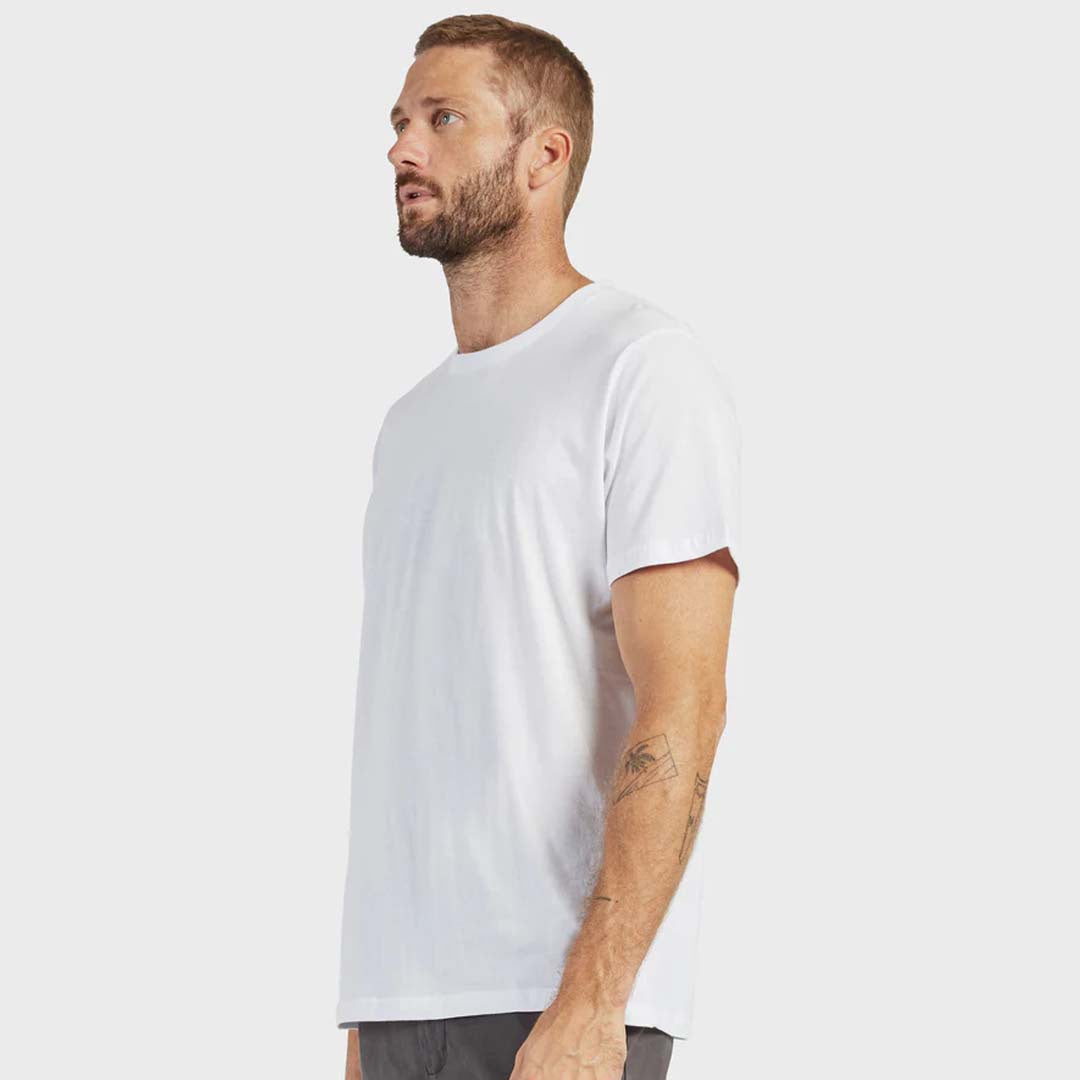 ACAD Basic Crew | White