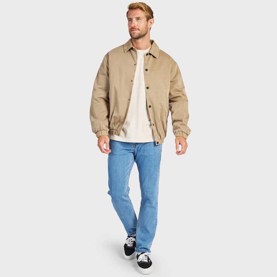 COACH JACKET | OTTER TAN