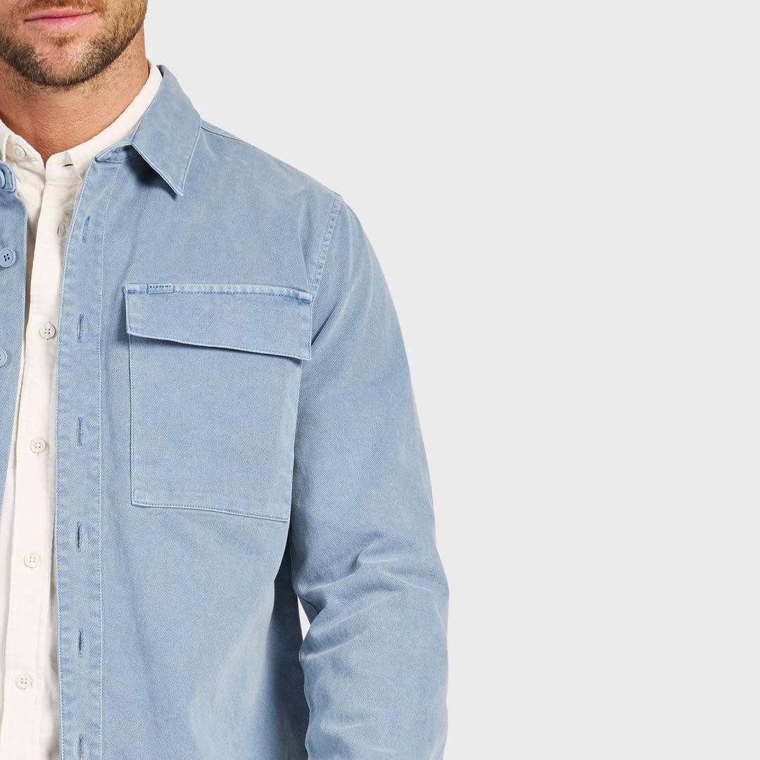 ESSENTIAL OVERSHIRT | BLUE HORIZON