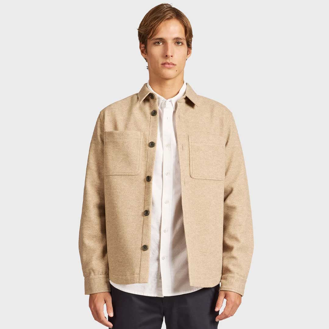 LIoyd Overshirt | Otter Tan