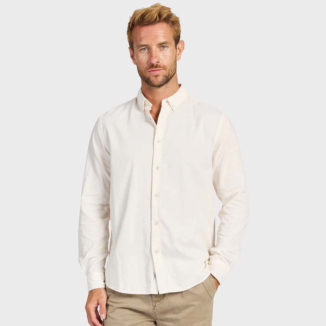 Micro Cord Shirt | Off White