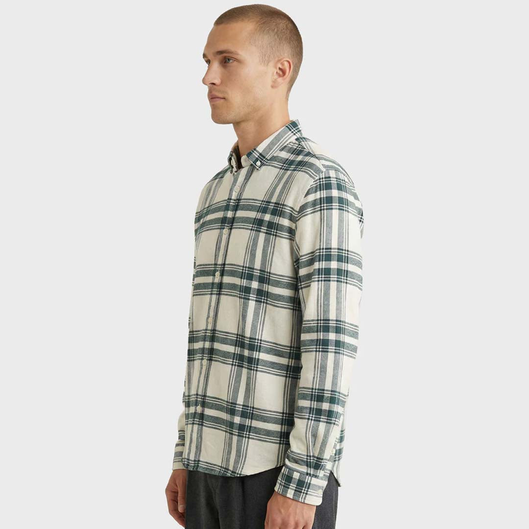 Sacramento Check Shirt | Space Blue