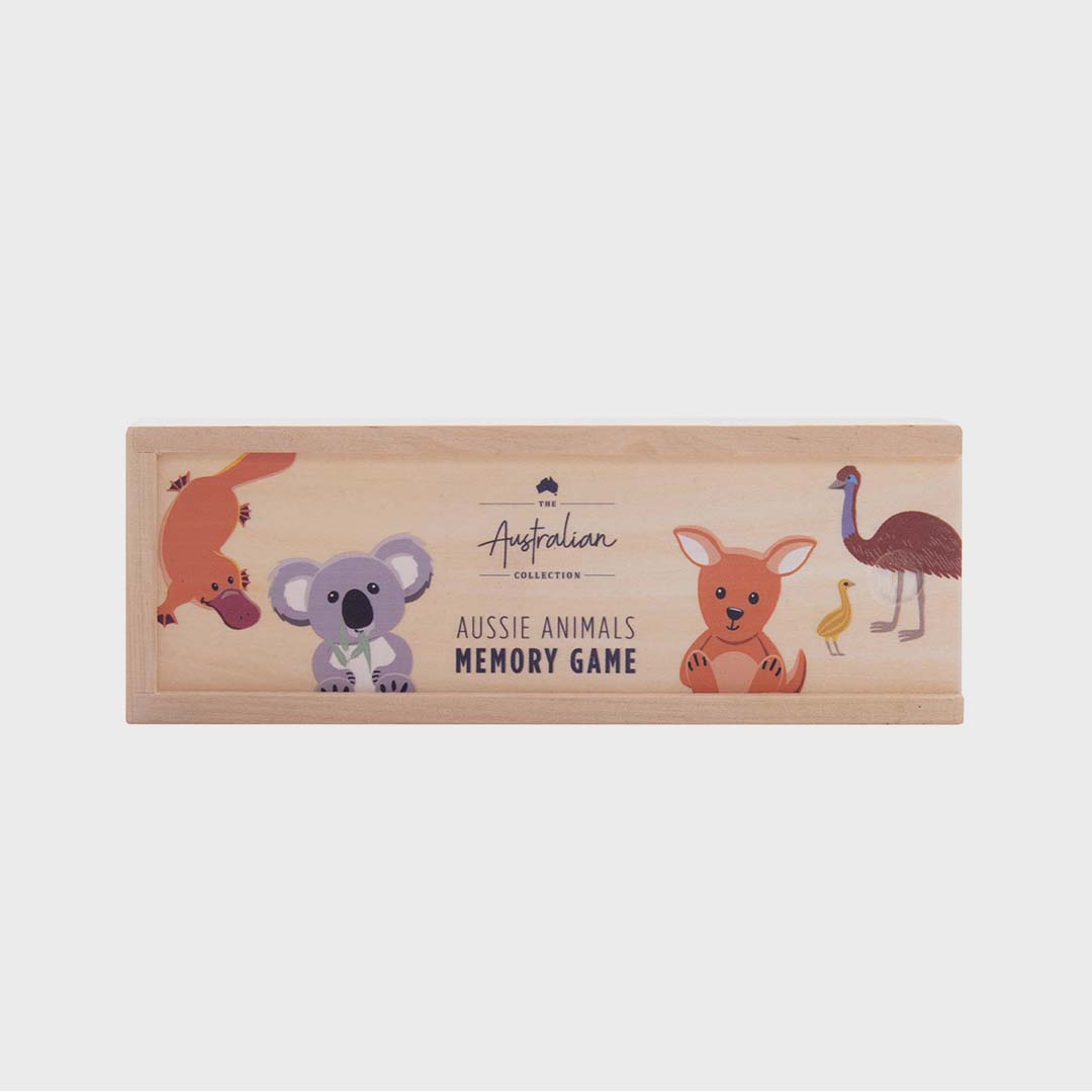 WOODEN MEMORY GAME | AUSSIE ANIMALS