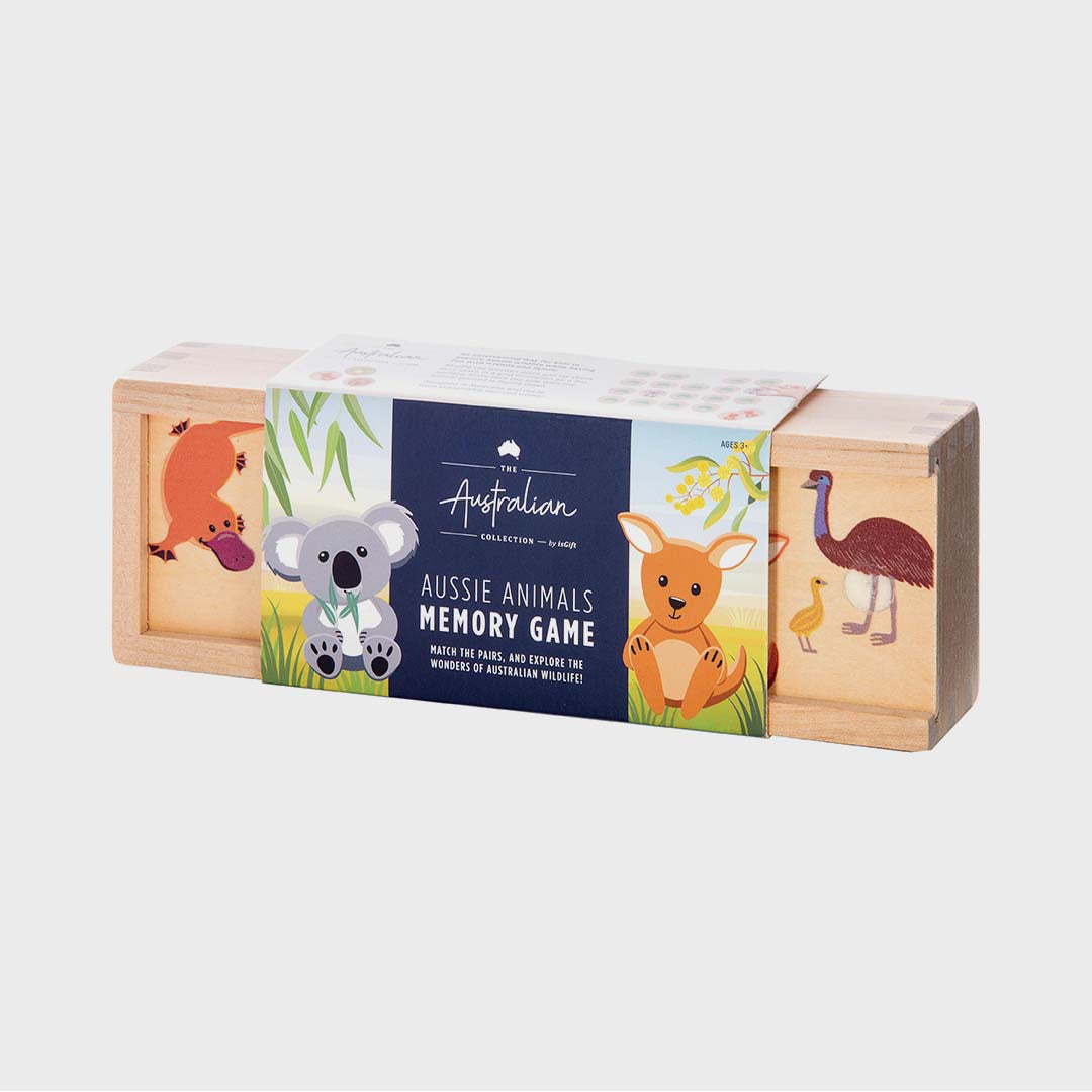 Wooden Memory Game | Aussie Animals