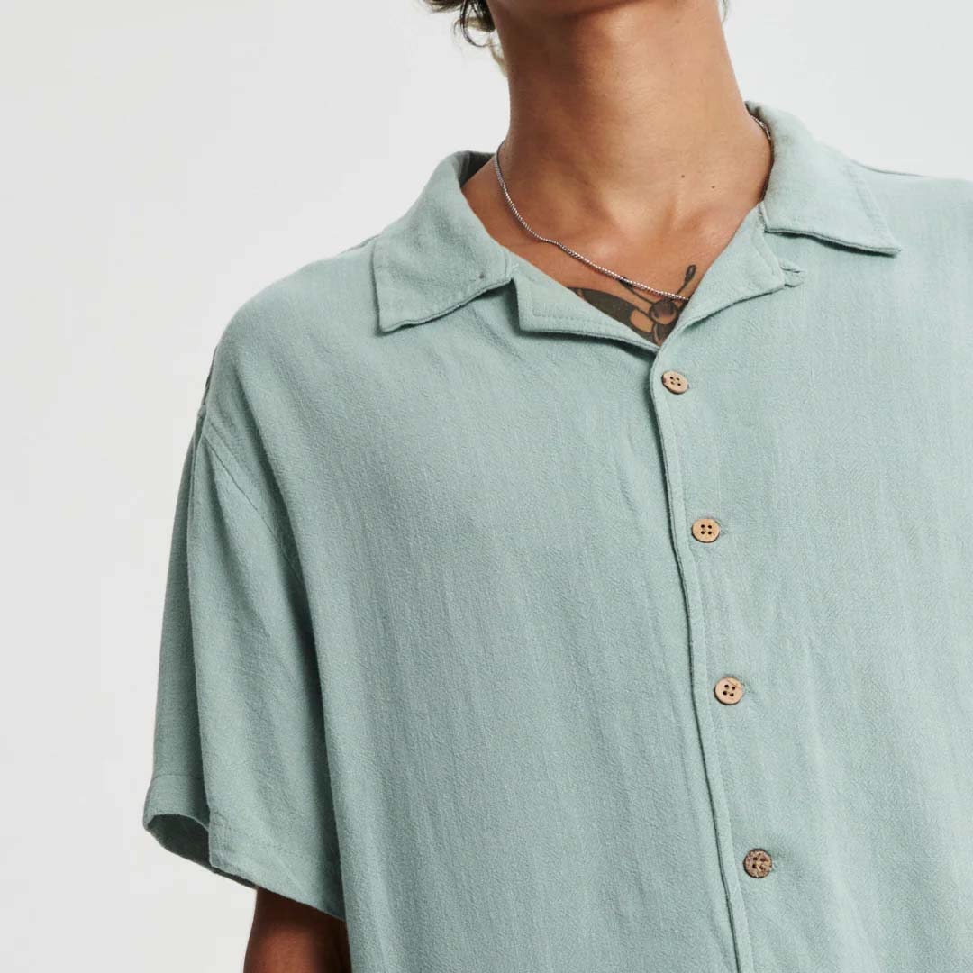 Ernie Resort Shirt | Seagrass
