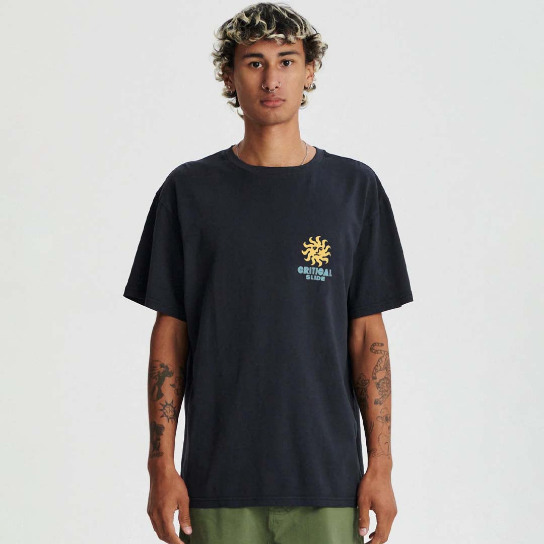 MORNING TEE | VINTAGE BLACK