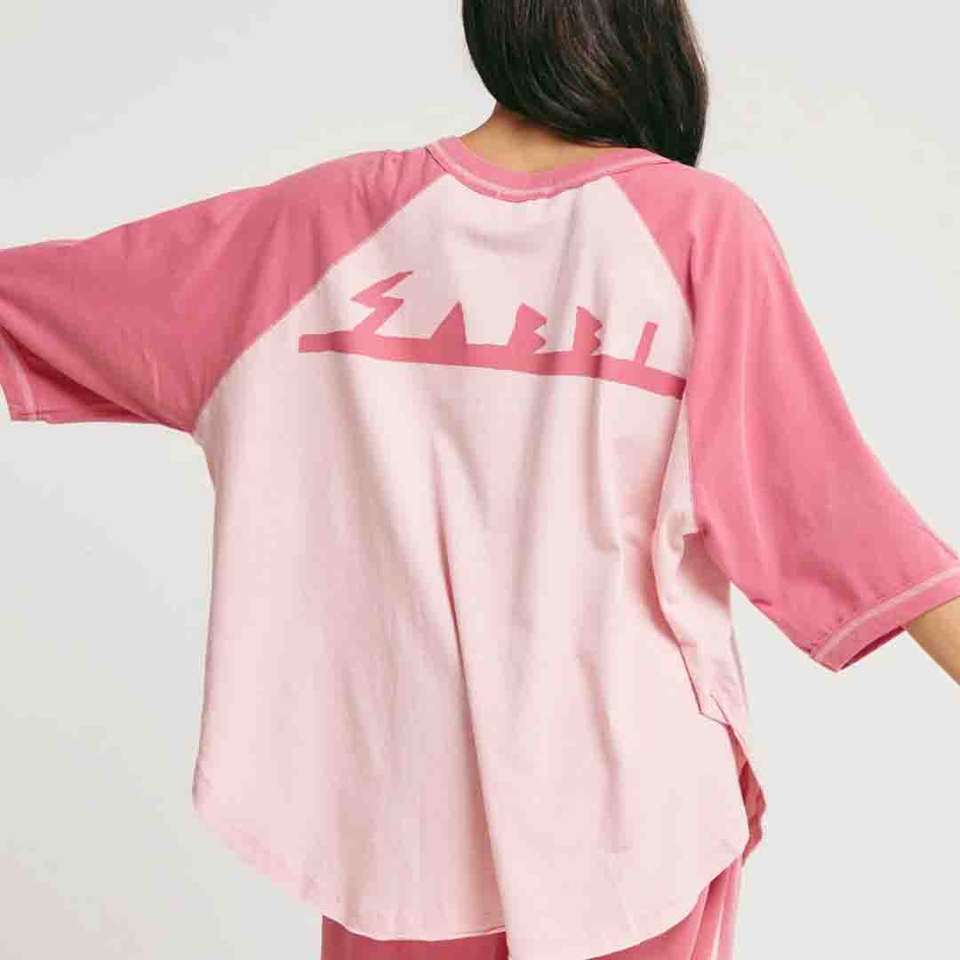 The Margie Raglan Tee | Pink