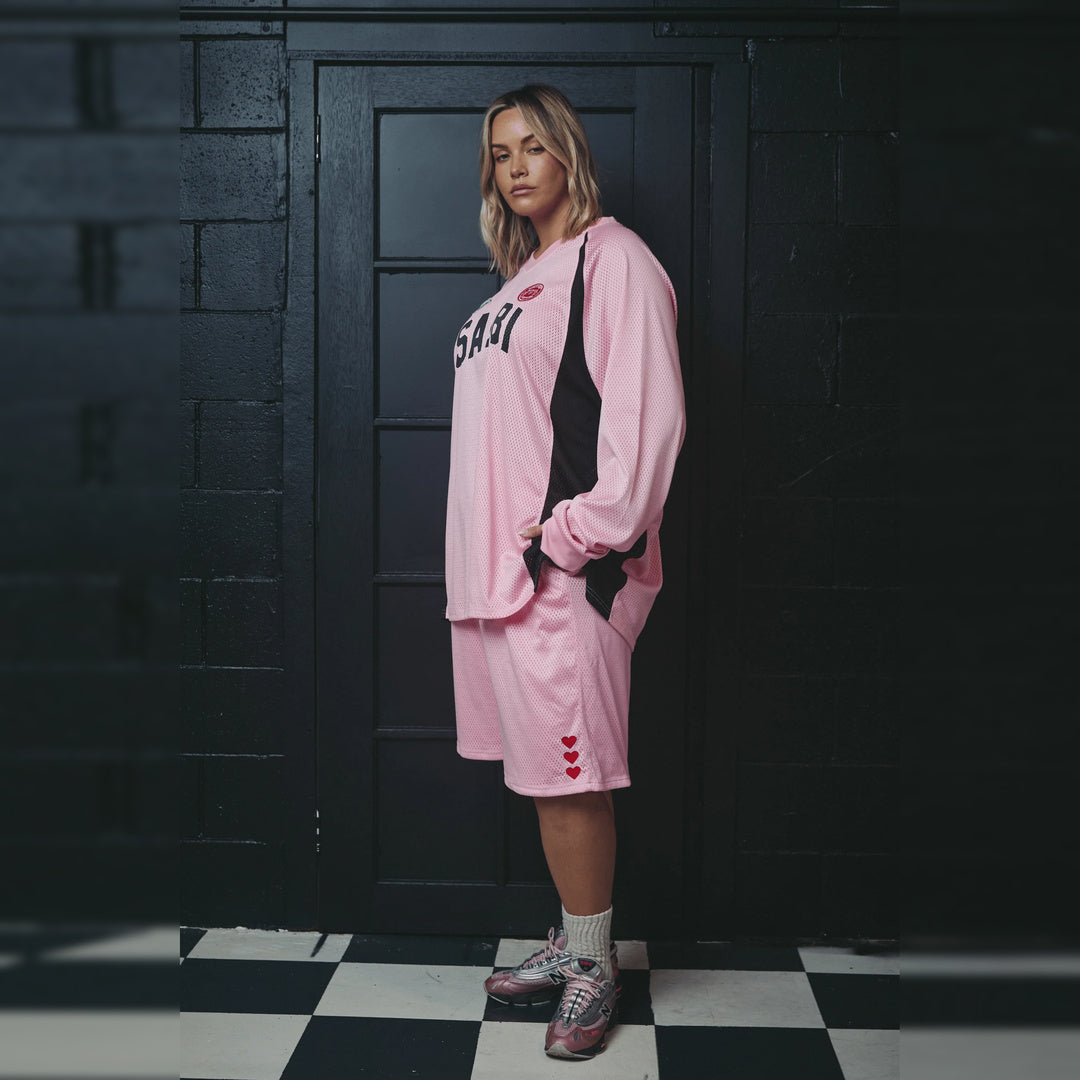 The Mesh Jort | Pink — image 1