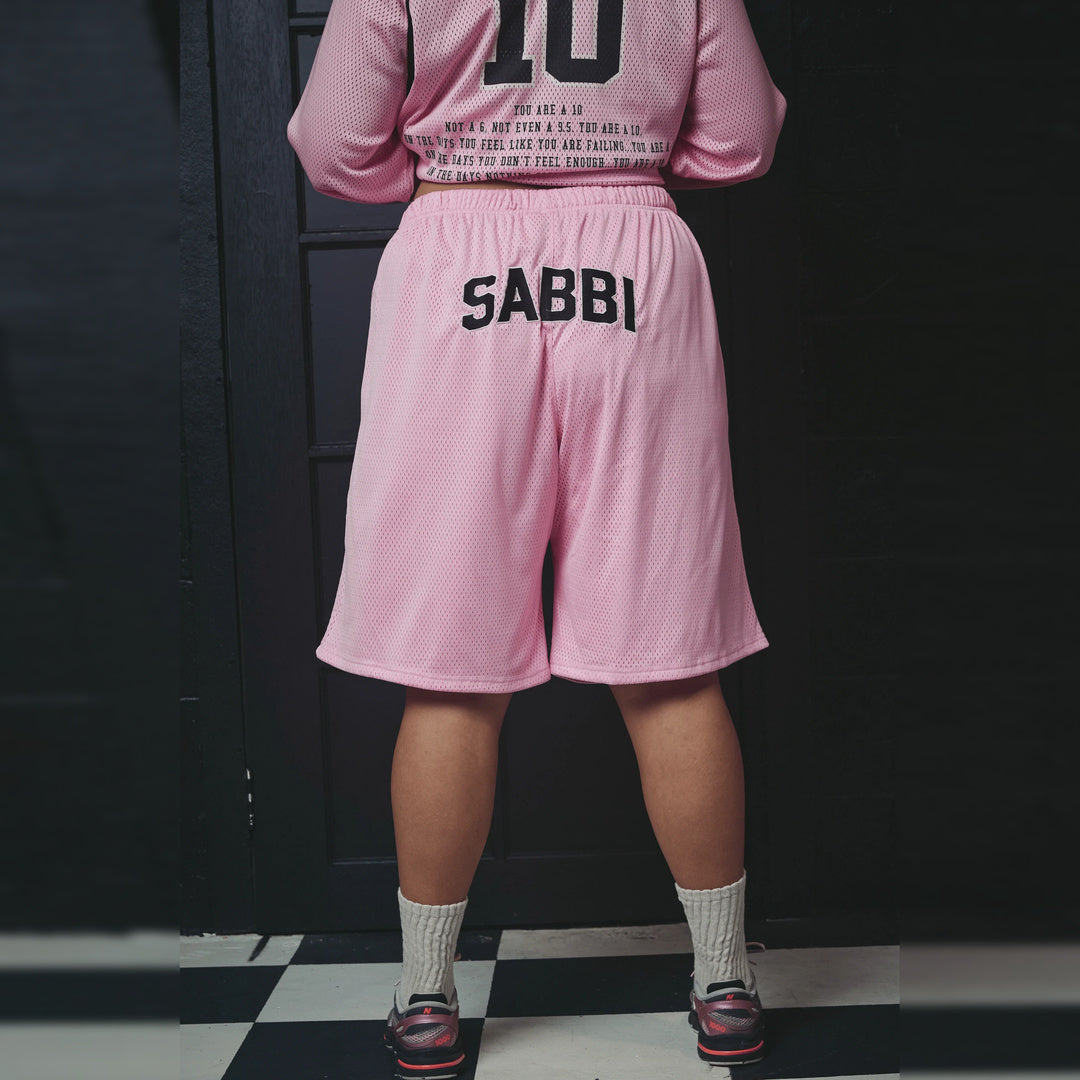 The Mesh Jort | Pink — image 2