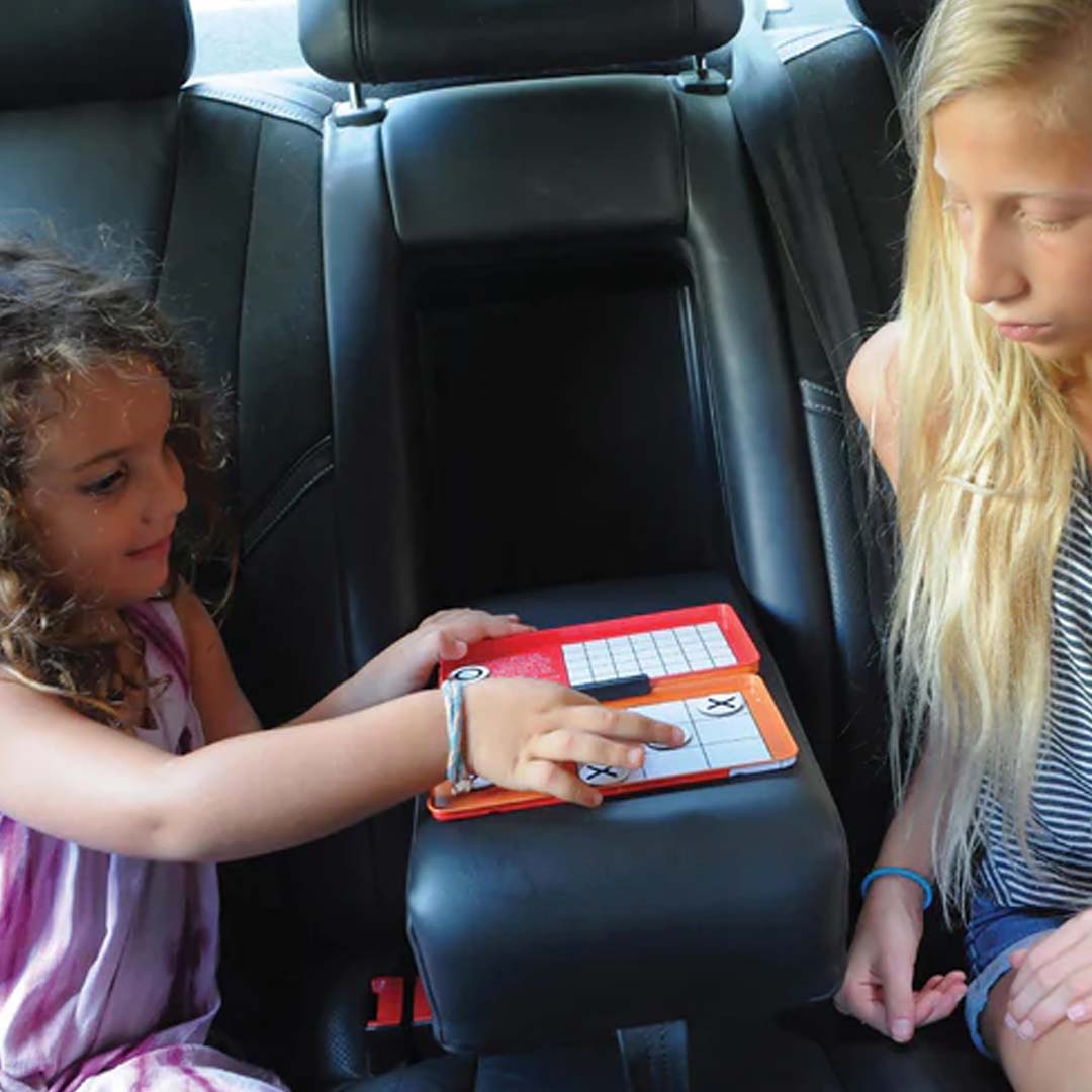Magnetic 4 In A Row & Tic Tac Toe | Red