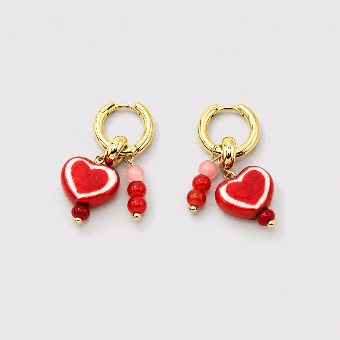 Heart Huggie | Red