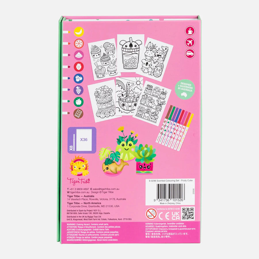 SCENTED COLOURING | FRUITY CUTIE