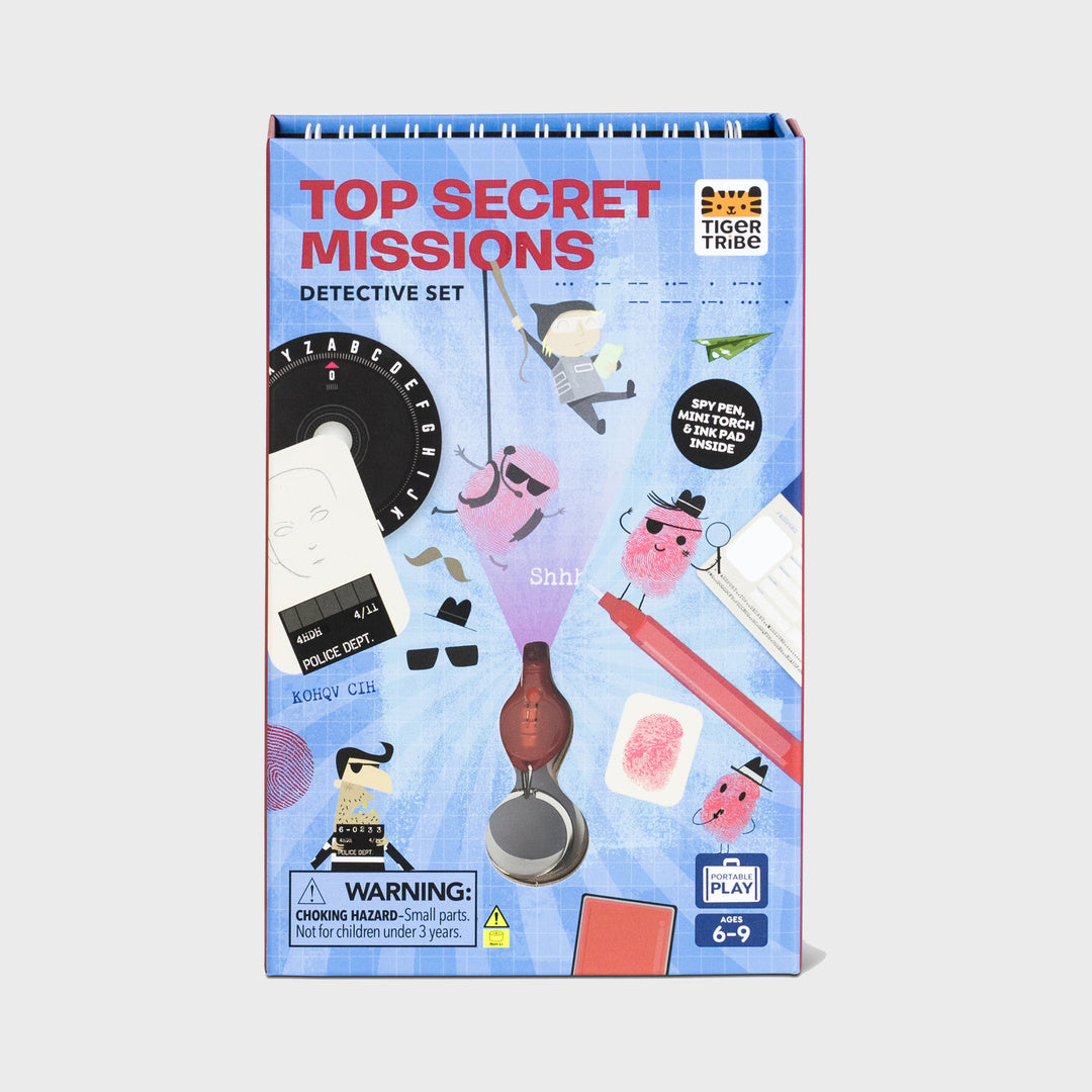 Top Secret Missions Detective Set packaging