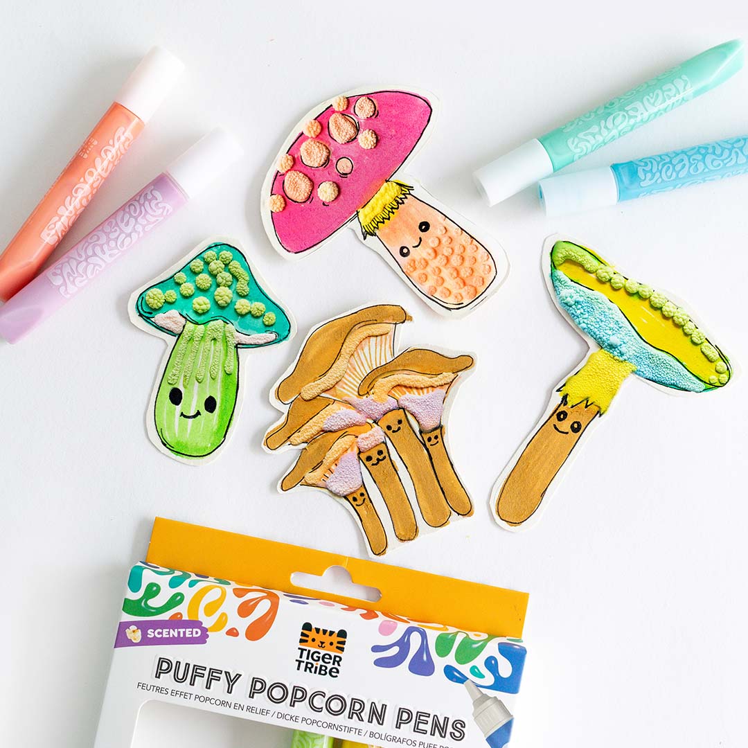 Scented Puffy Popcorn Pens