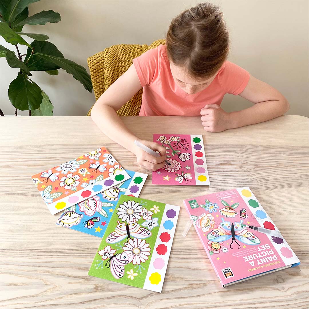 Paint a Picture Set | Butterflies & Flowers