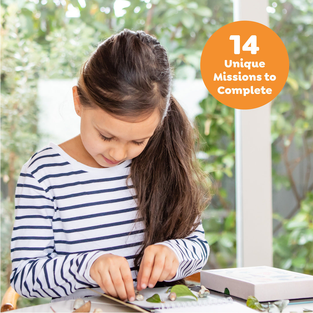 Child completing Top Secret Missions