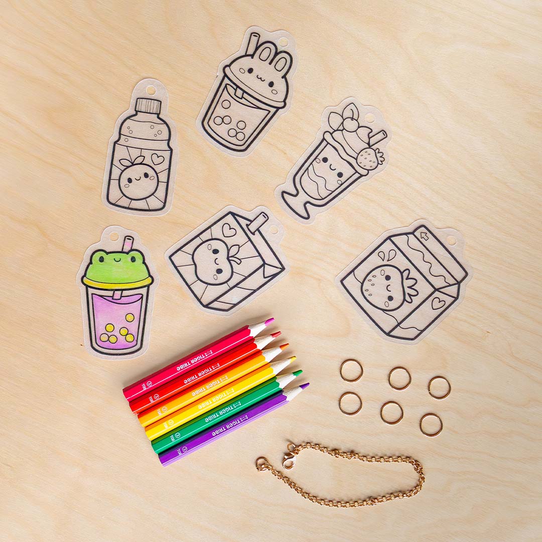 Shrinkorama Charm Bracelet | Kawaii Drinks