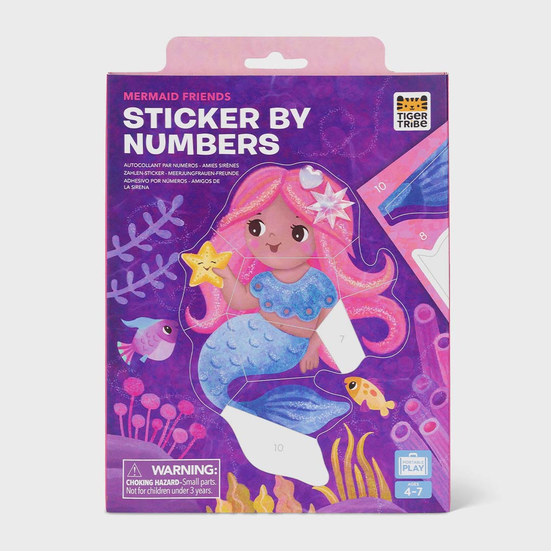 Sticker By Numbers | Mermaid Friends