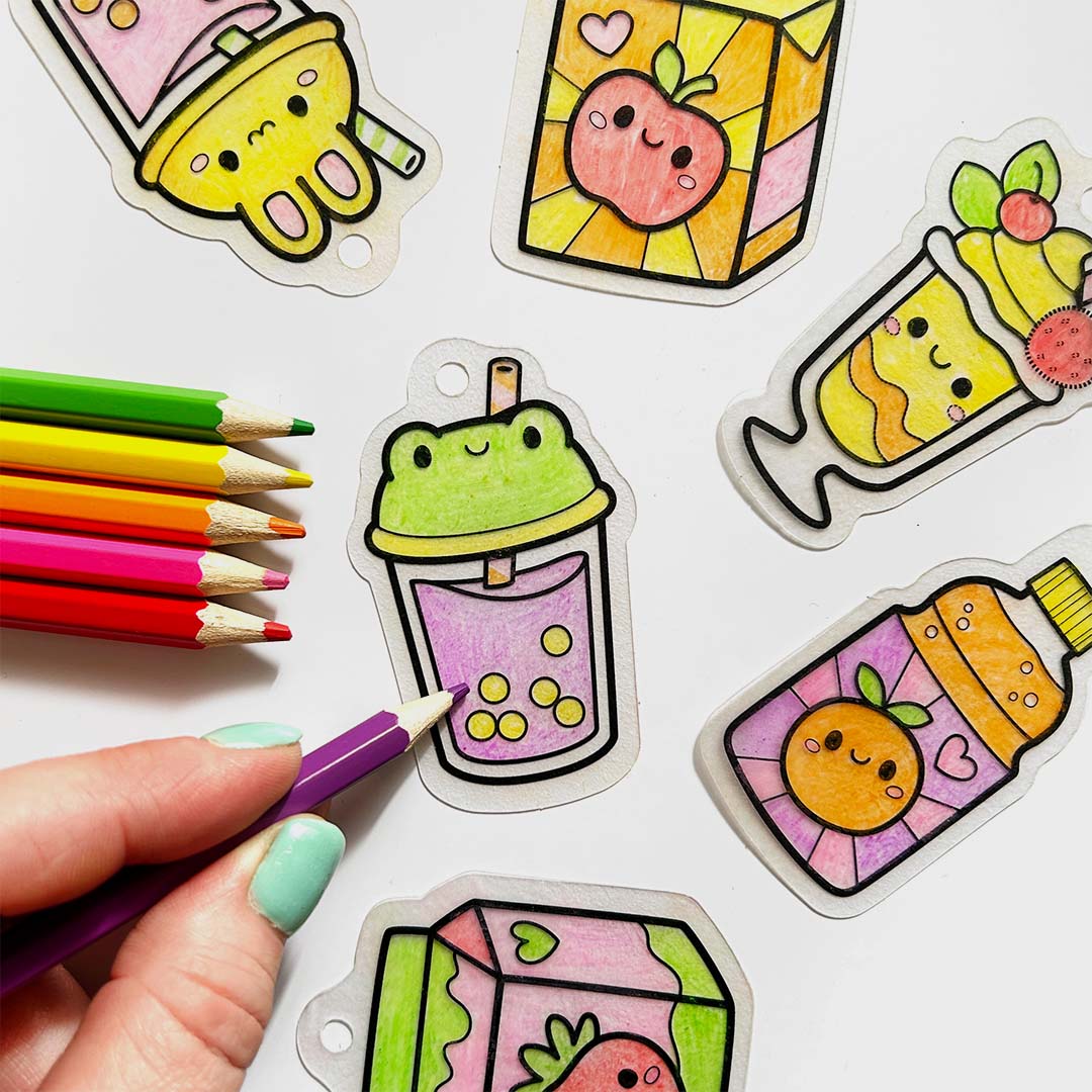 Shrinkorama Charm Bracelet | Kawaii Drinks
