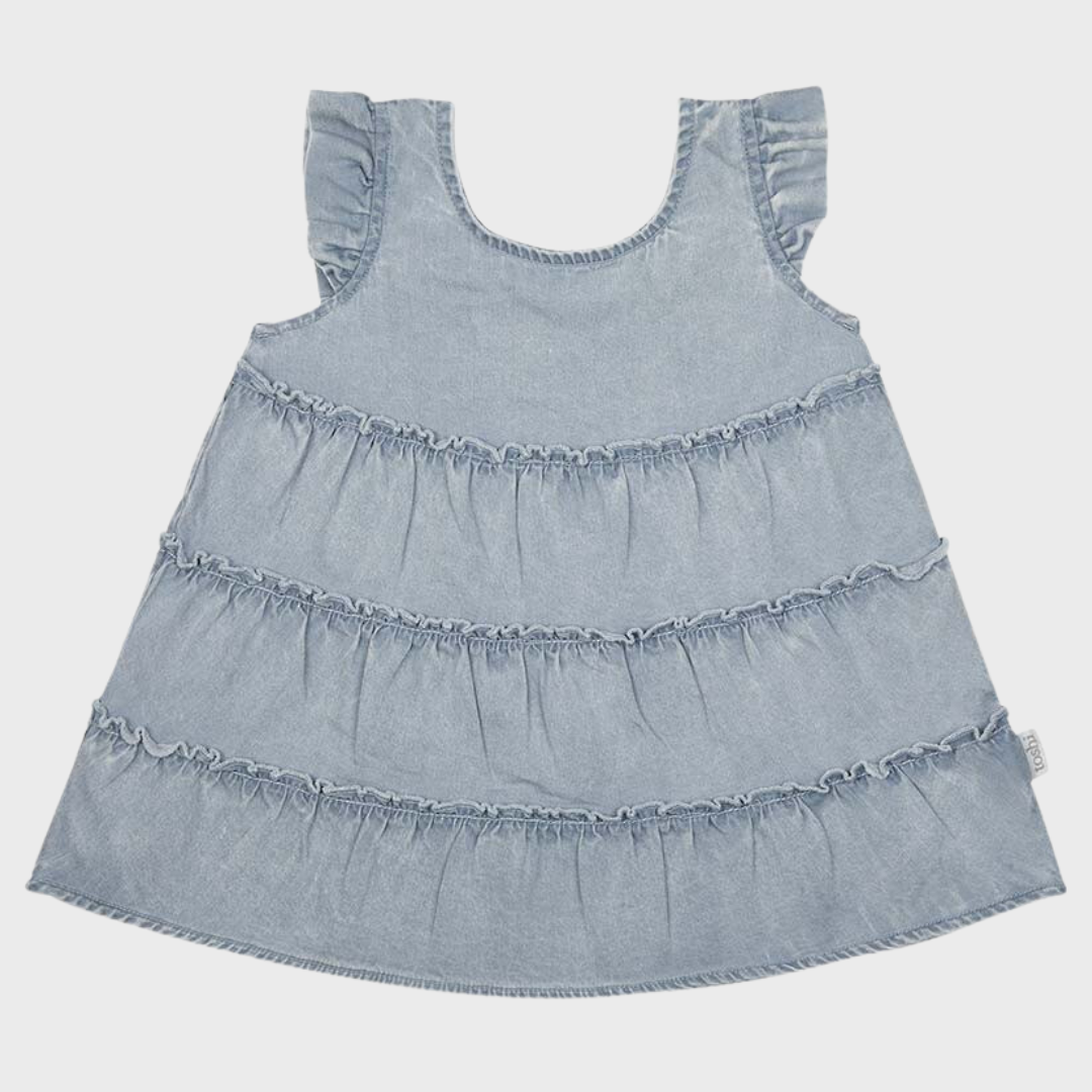 BABY DRESS TIERED | INDIANA