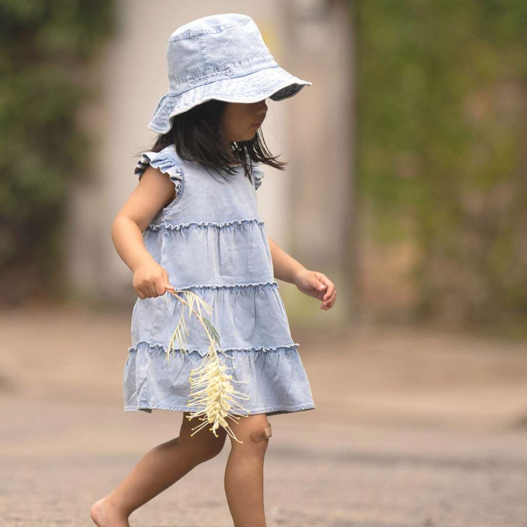 BABY DRESS TIERED | INDIANA