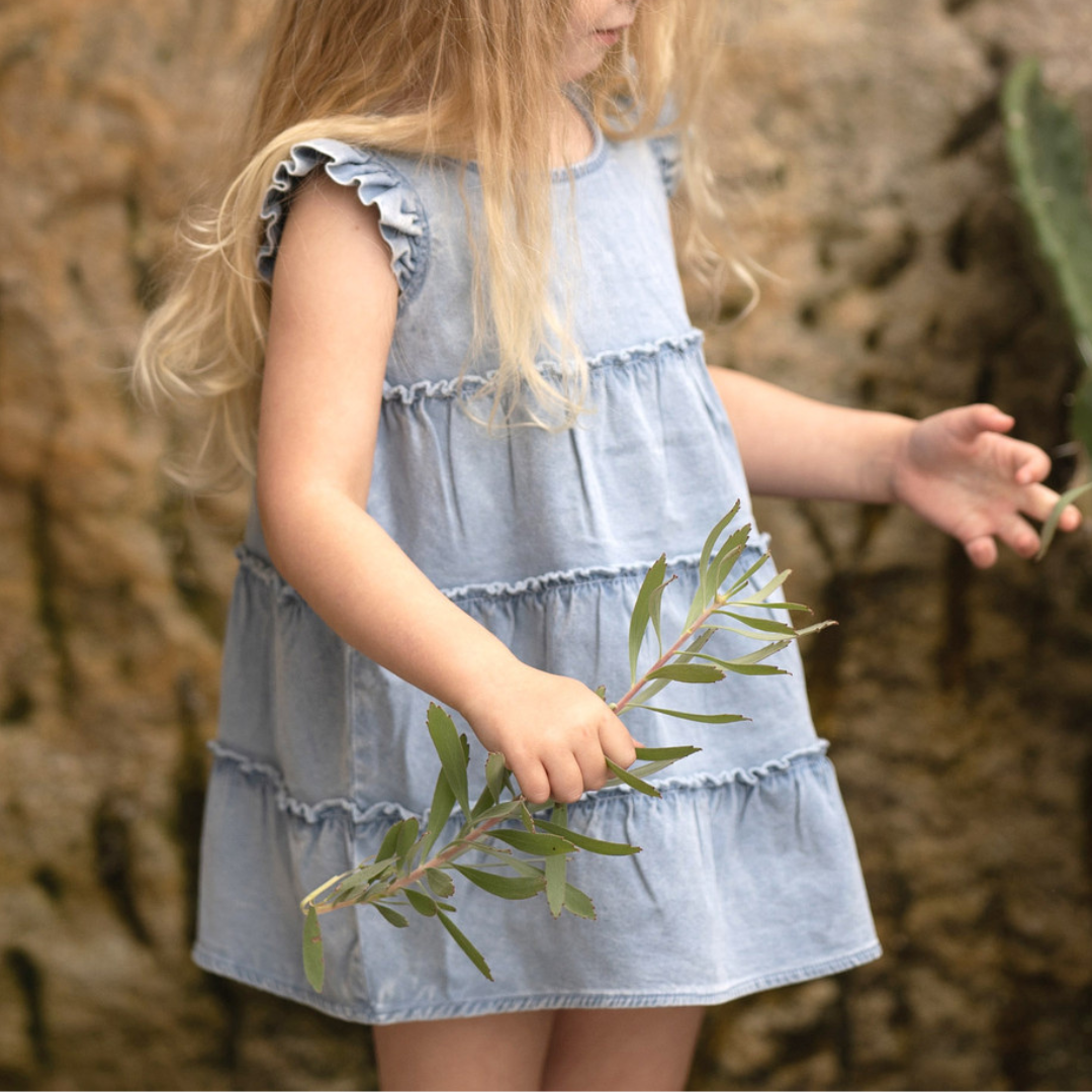 BABY DRESS TIERED | INDIANA