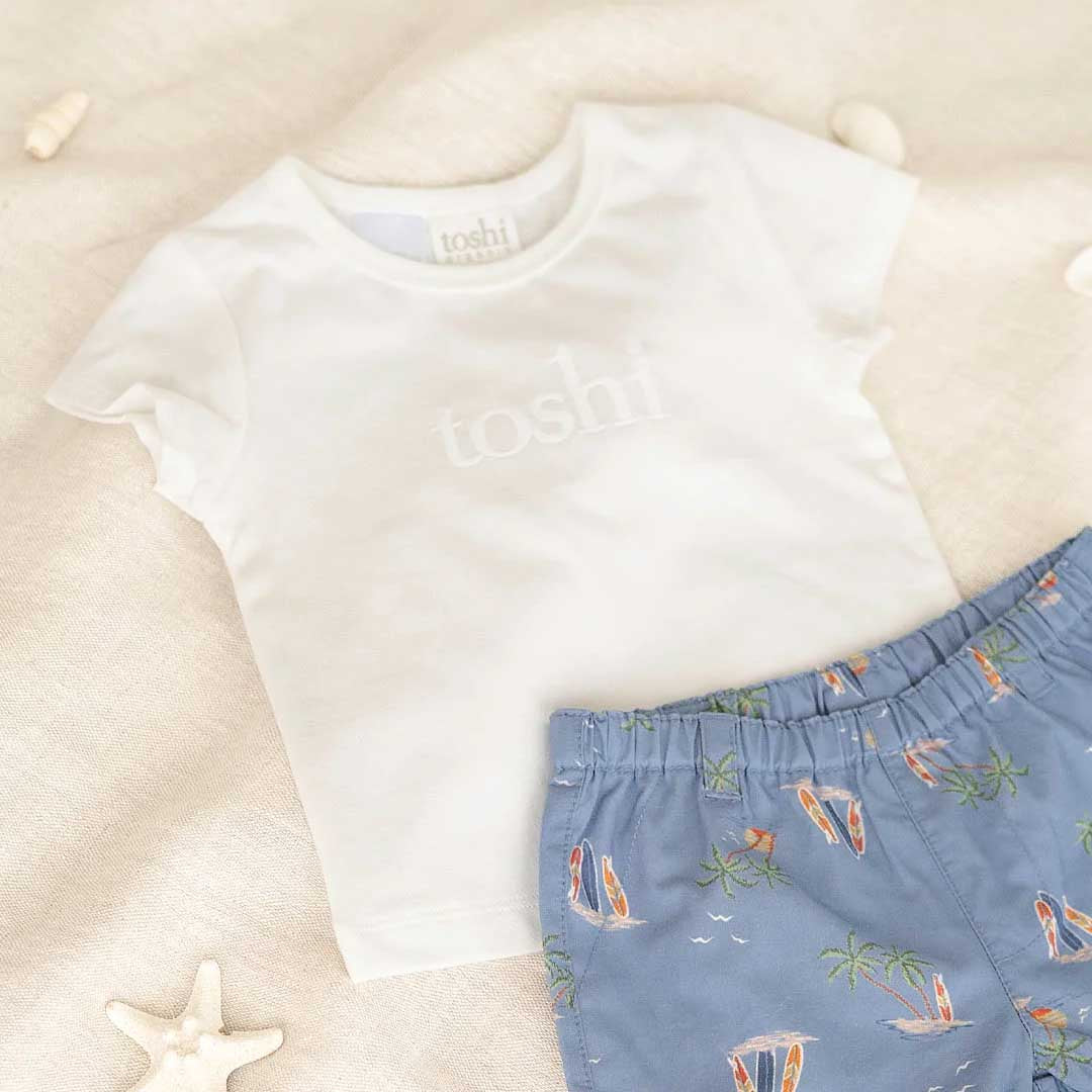 Dreamtime Organic Logo Tee | Cream