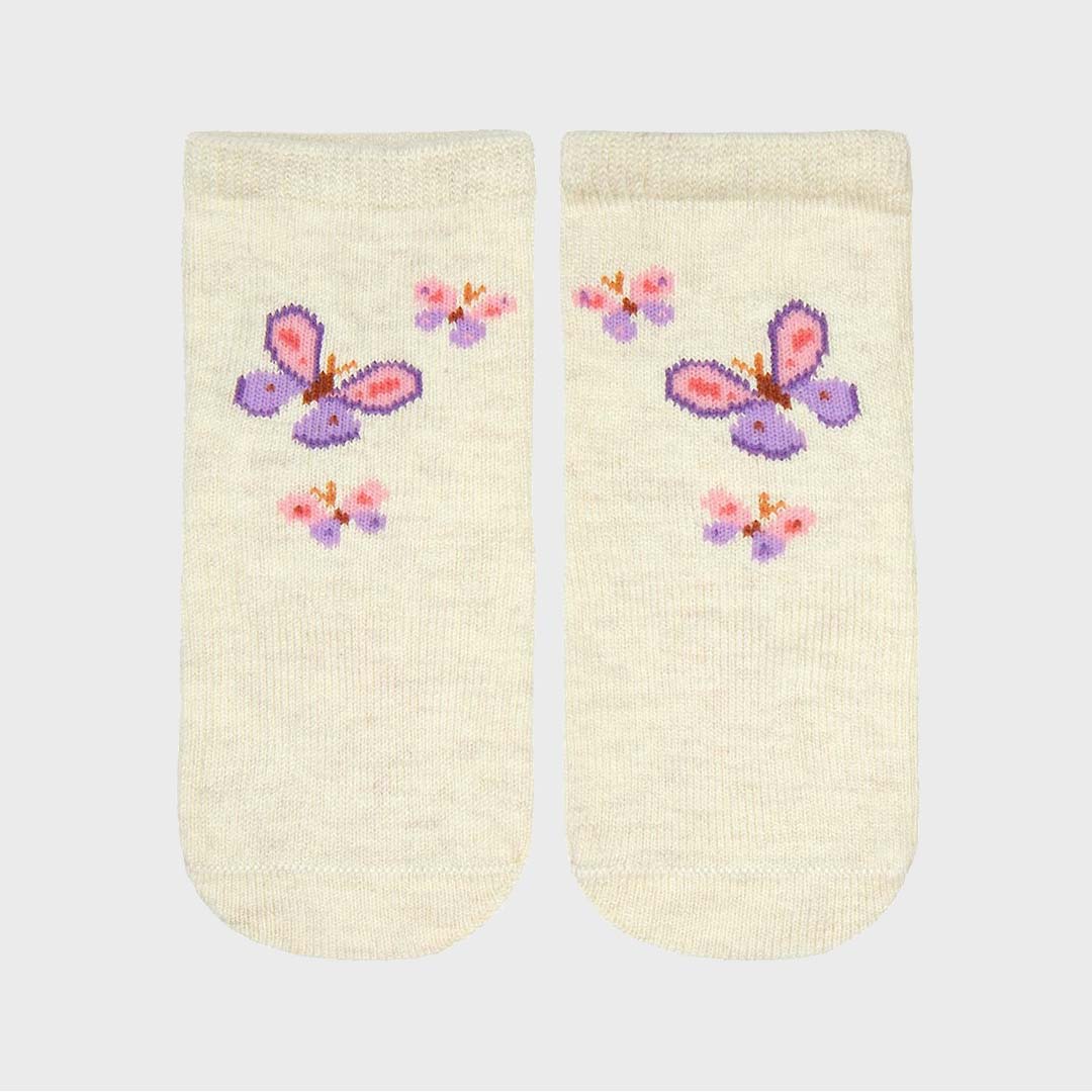 JACQUARD ANKLE SOCKS | BUTTERFLY BLISS