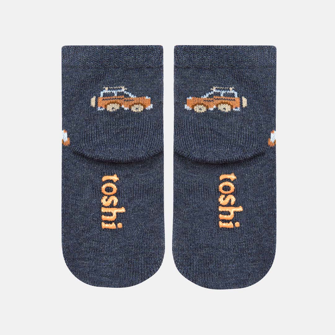 JACQUARD ORGANIC ANKLE SOCKS | HIGH COUNTRY