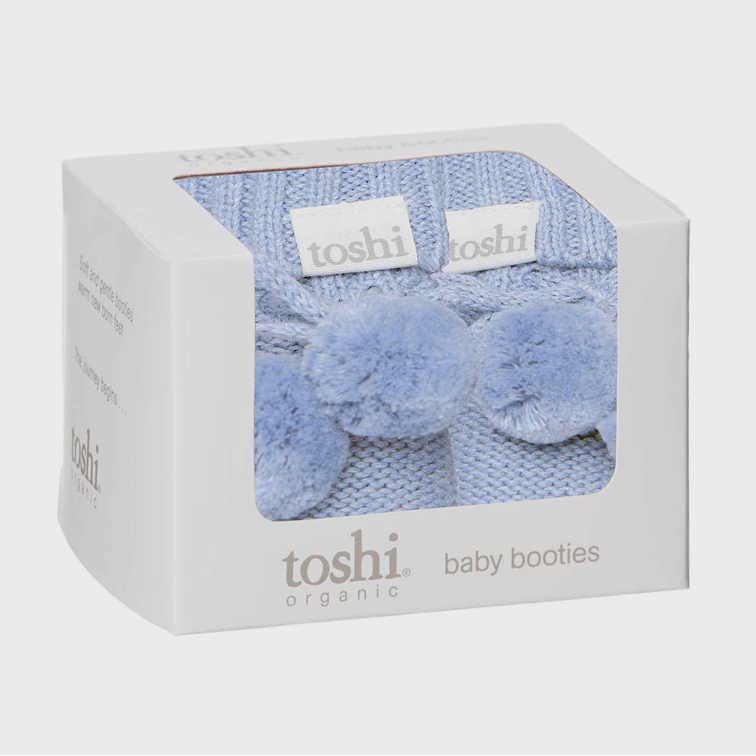 MARLEY ORGANIC BOOTIES | SEABREEZE