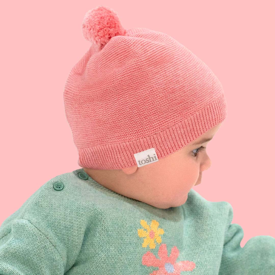 ORGANIC BEANIE LOVE | CARMINE