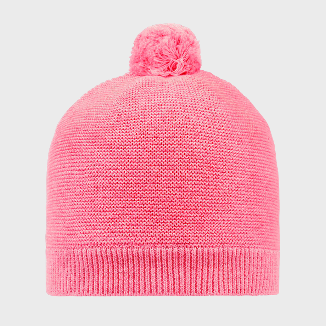 ORGANIC BEANIE LOVE | FUSCHIA