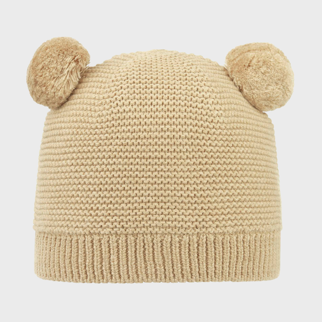 ORGANIC BEANIE SNOWY | DRIFTWOOD