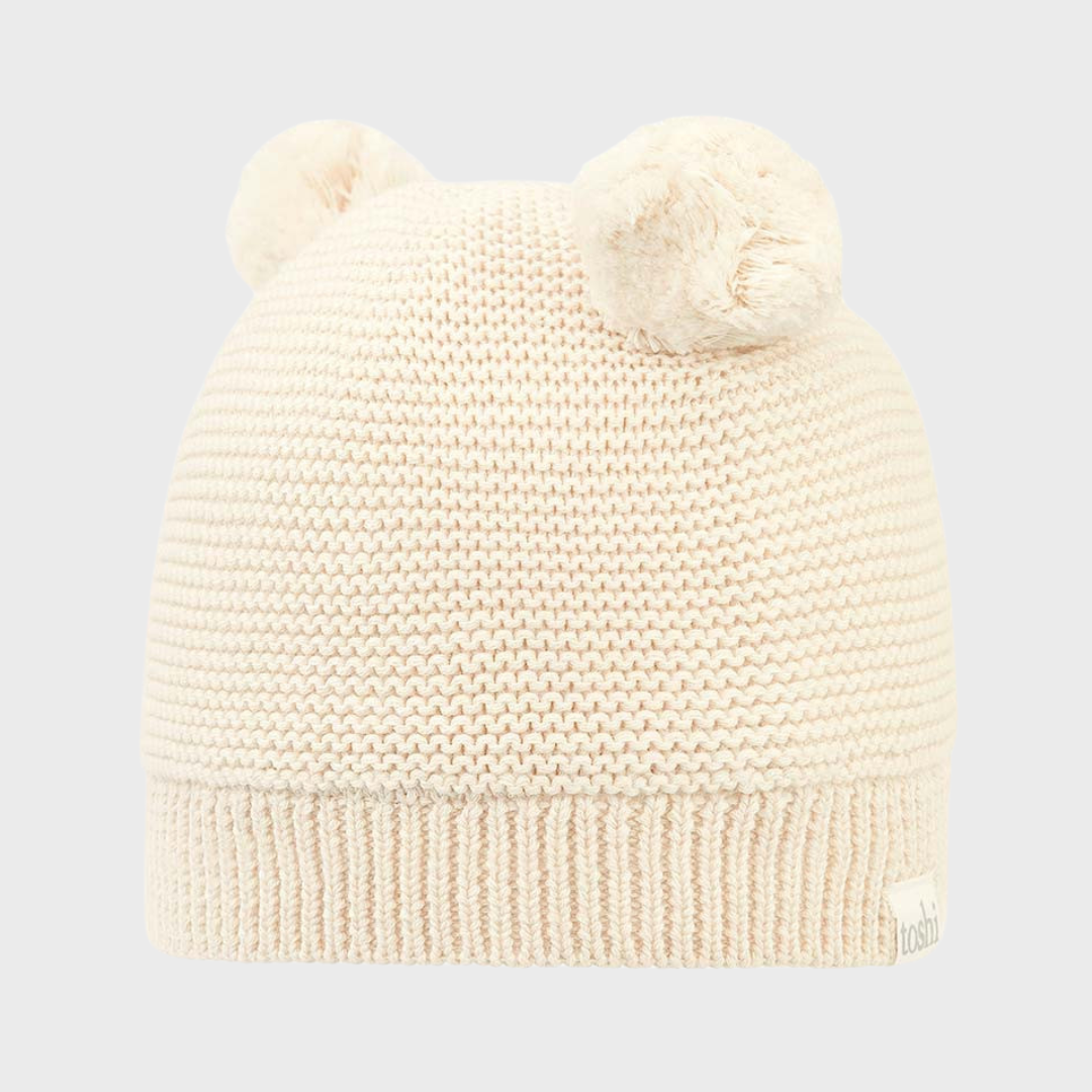 ORGANIC BEANIE SNOWY | FEATHER