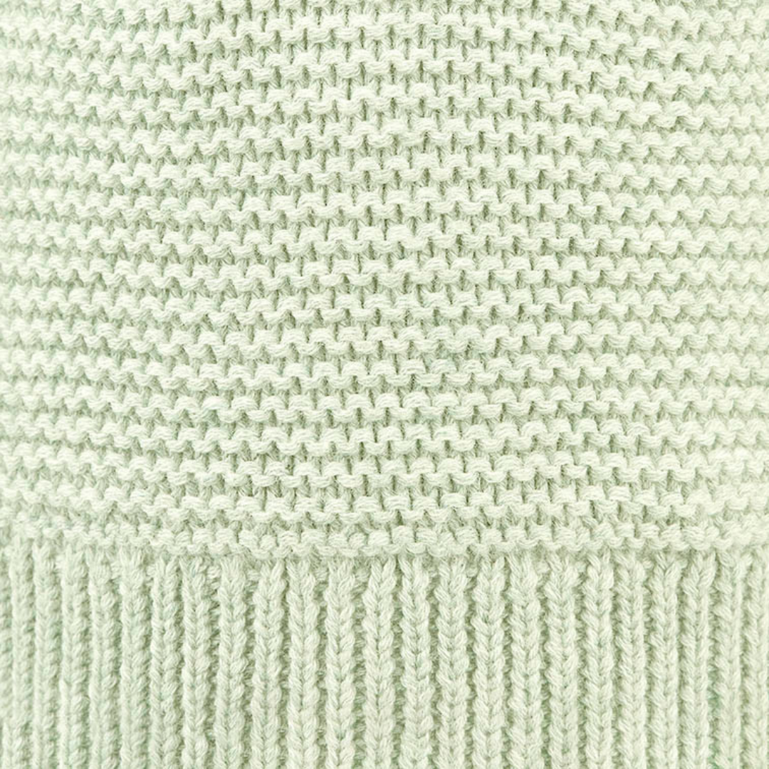 ORGANIC BEANIE SNOWY | MIST