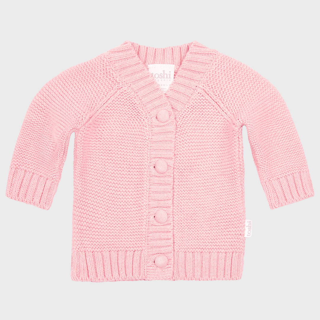 ORGANIC CARDIGAN ANDY | PEARL