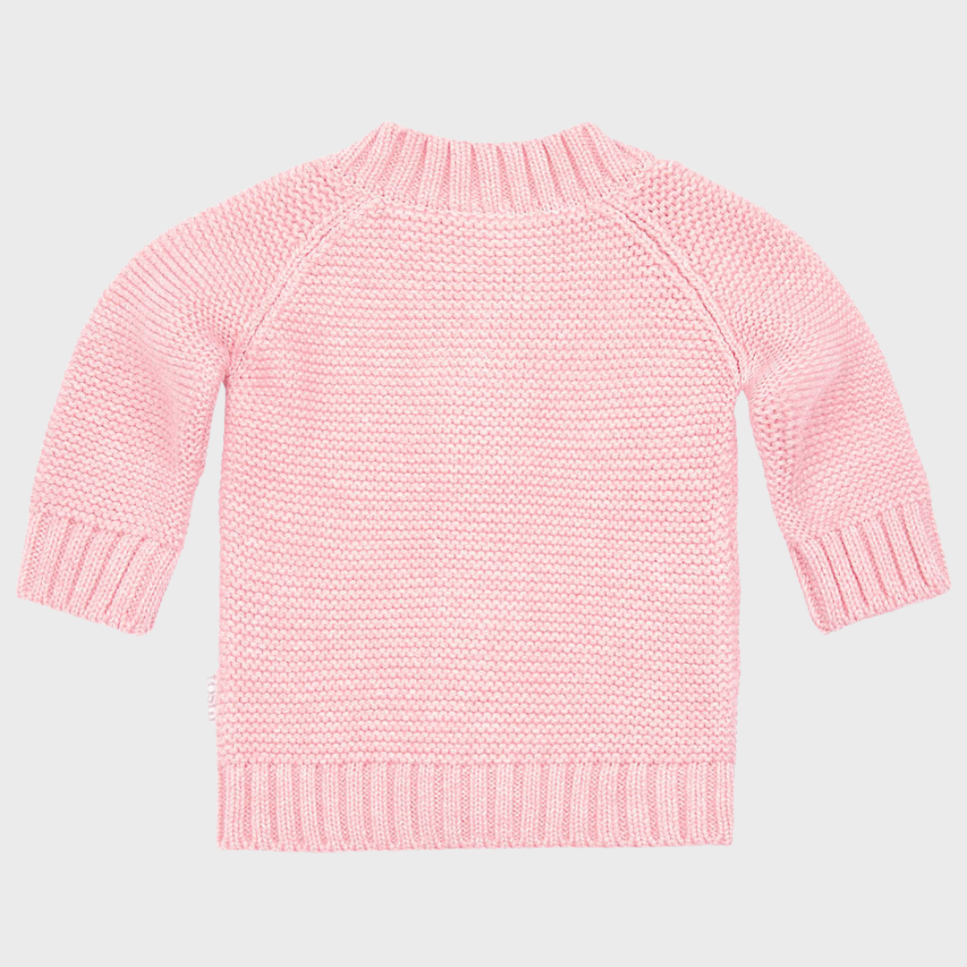 ORGANIC CARDIGAN ANDY | PEARL