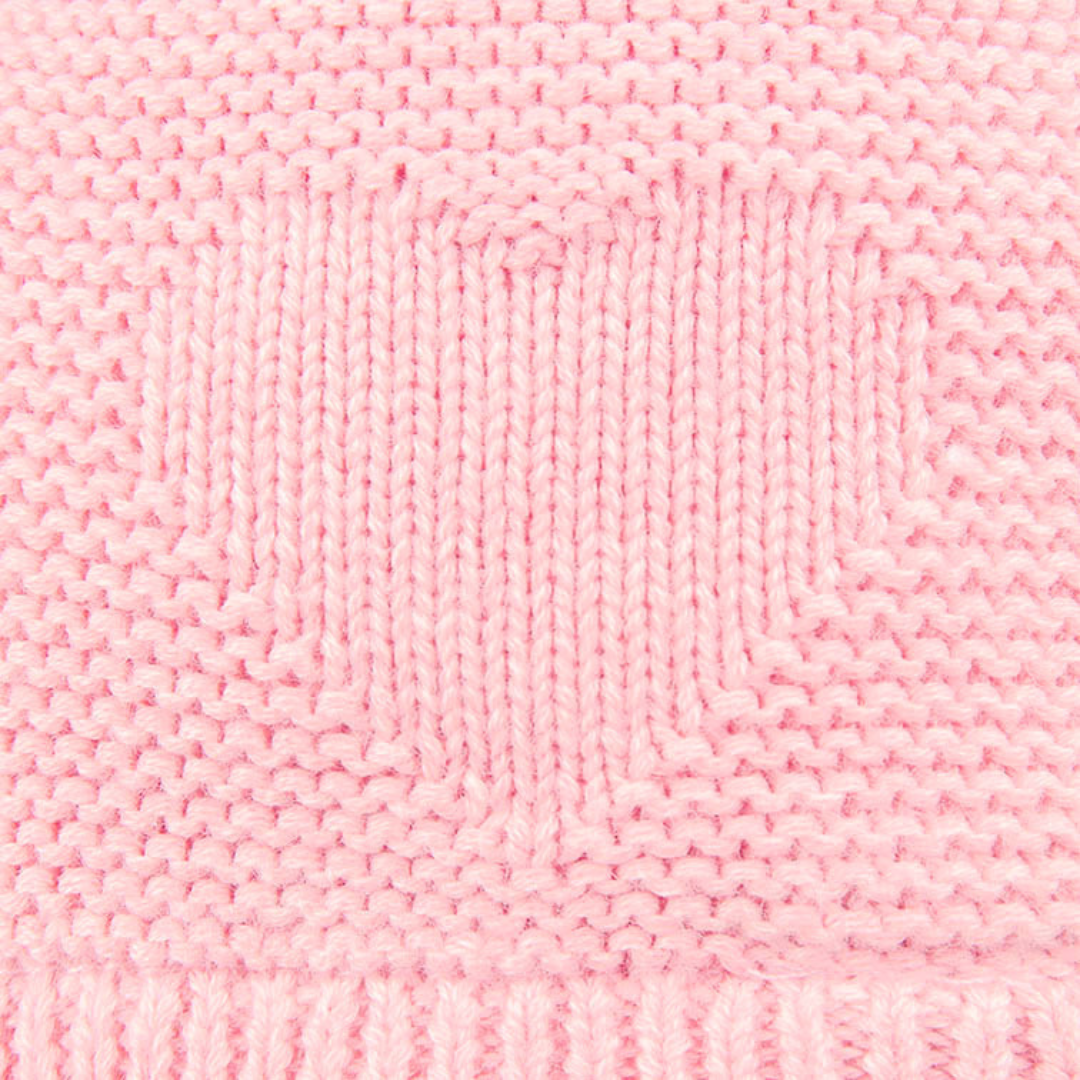 ORGANIC EARMUFF HEART | PEARL