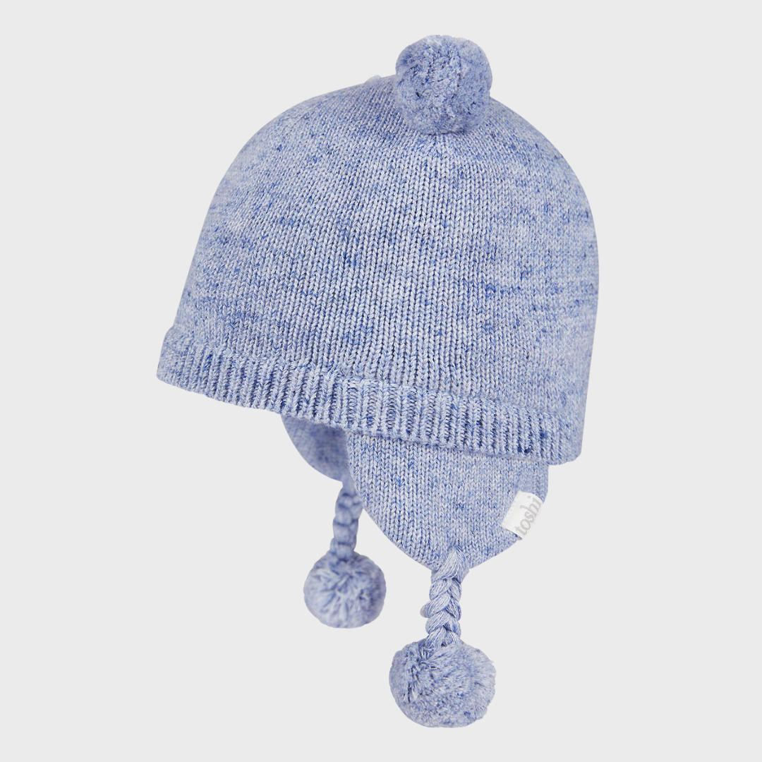 ORGANIC EARMUFF SNOWY | OCEAN