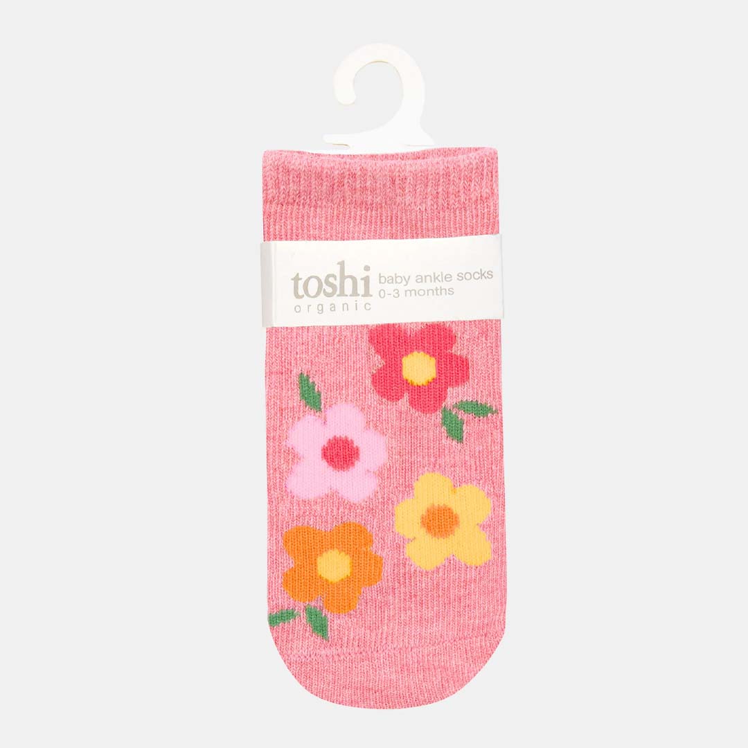 Jacquard Ankle Socks | Rosie Posie