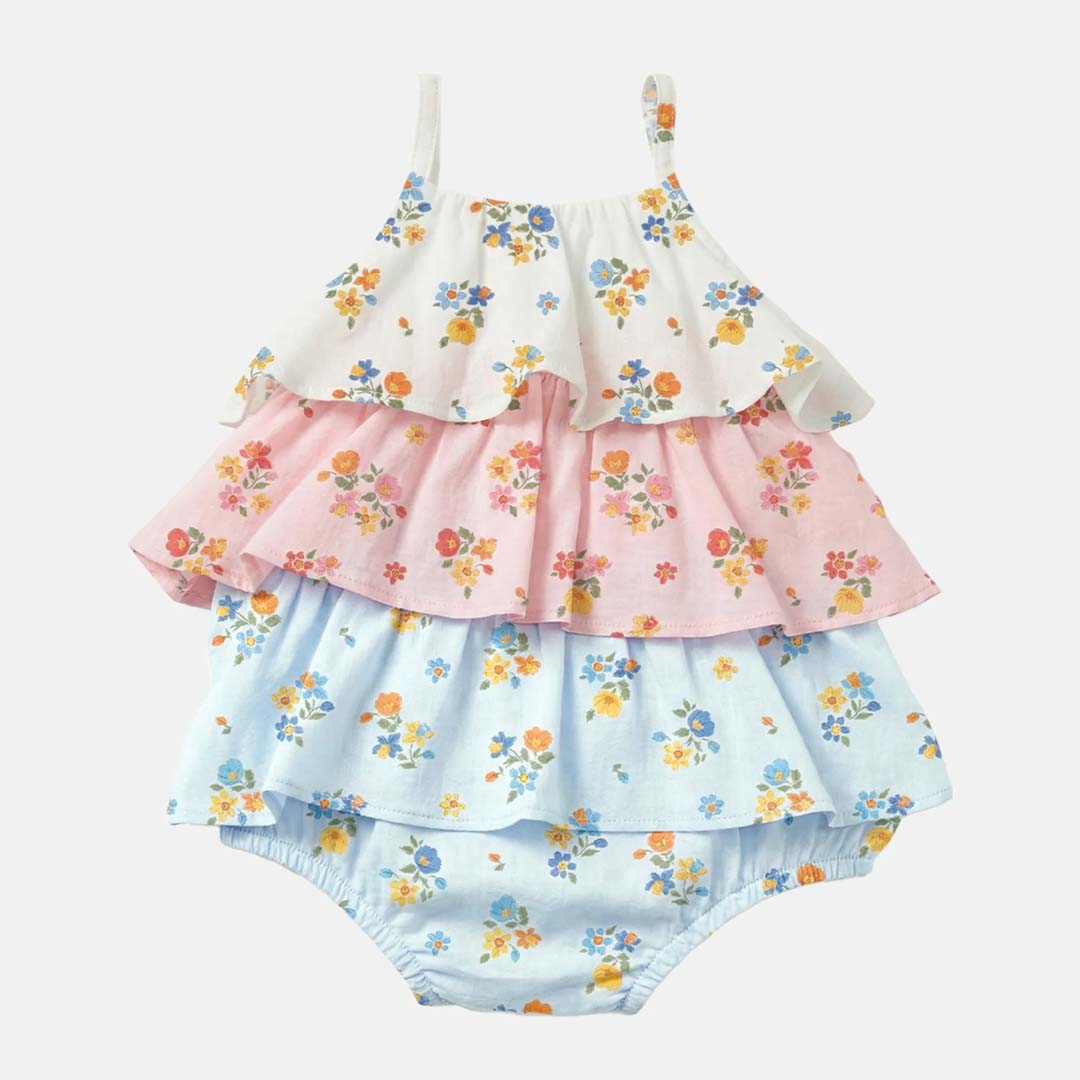 Tier Baby Romper | Maddie