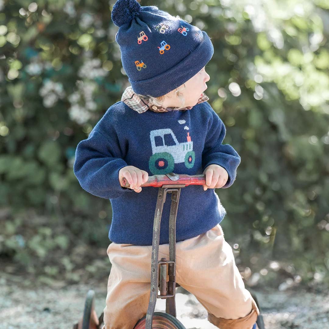Organic Beanie | Mystical Tiny Tractors