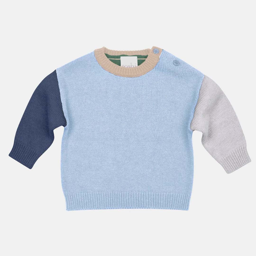 Organic Pullover | Bobby Bluebell