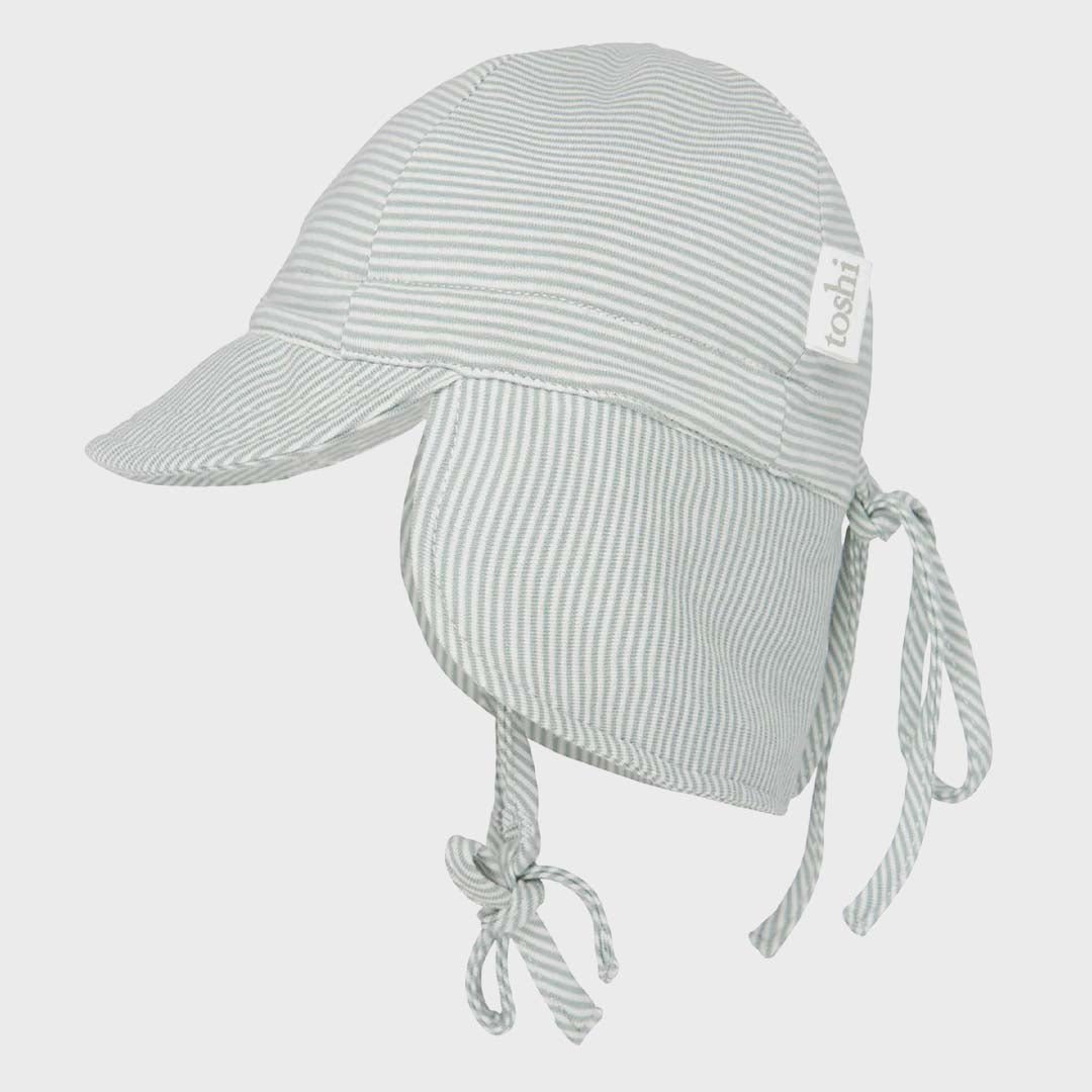 Flap Cap Baby | Sage