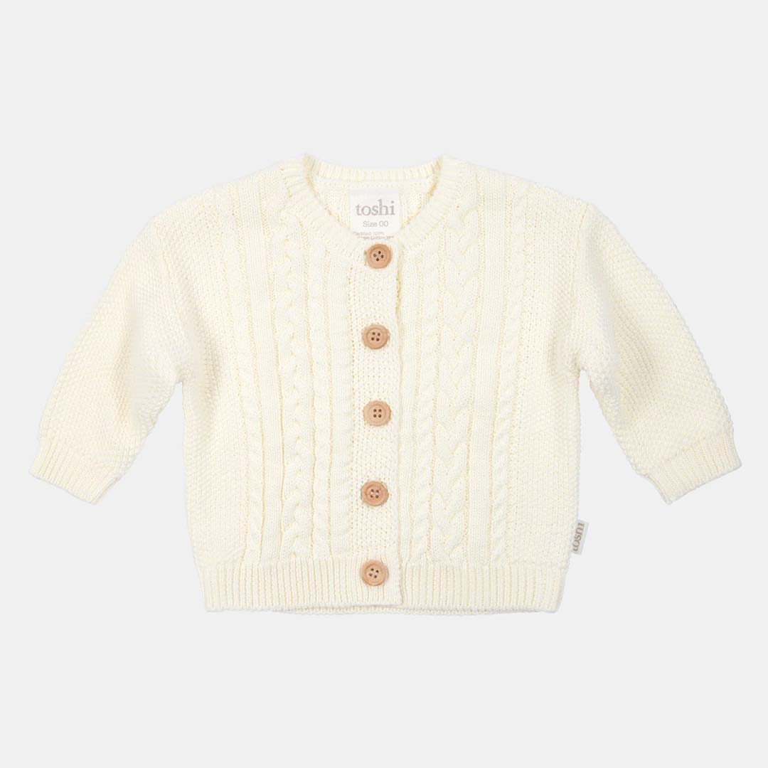 Yummy Organic Cardigan | Cream