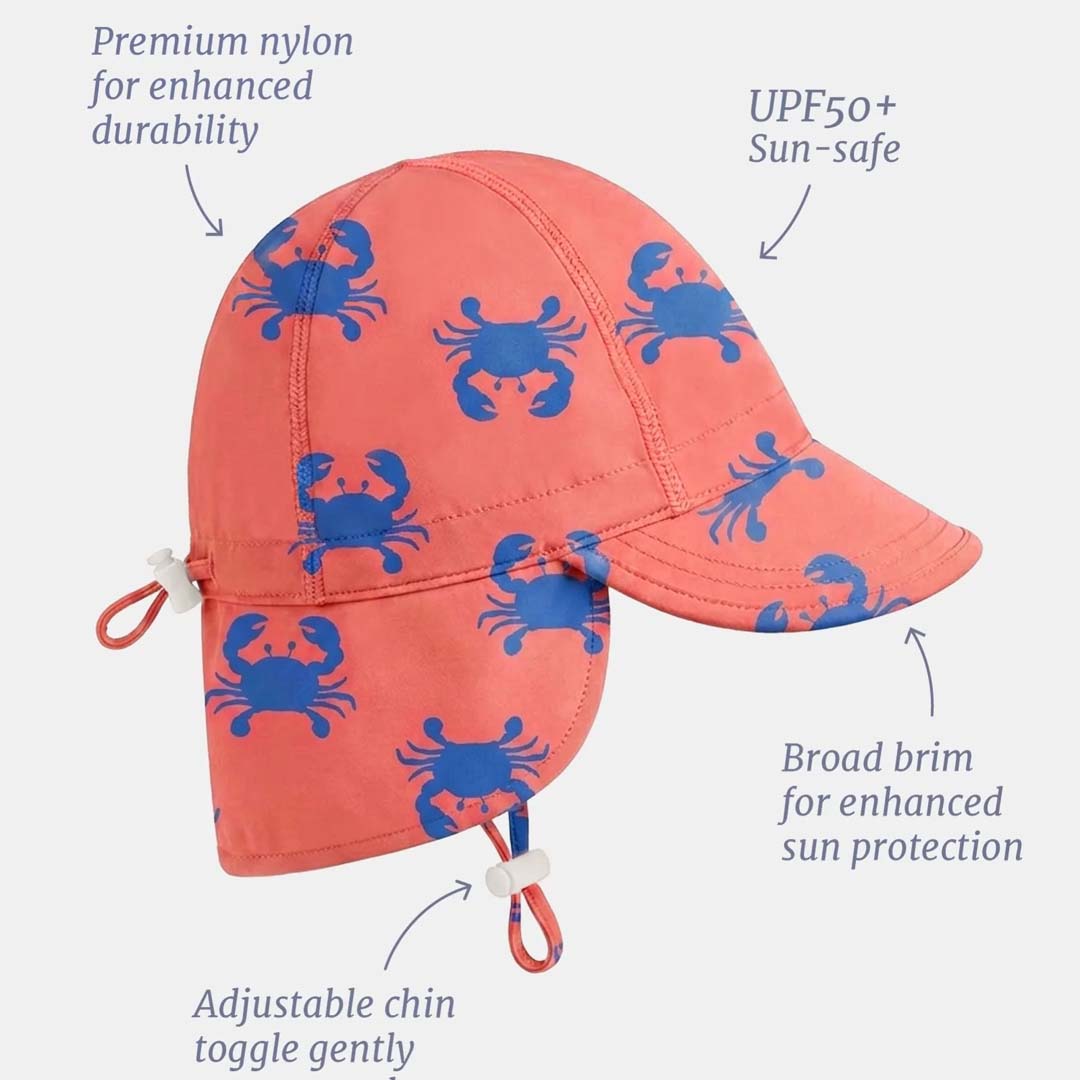 Pirate Swim Flap Cap | Mud Crabs